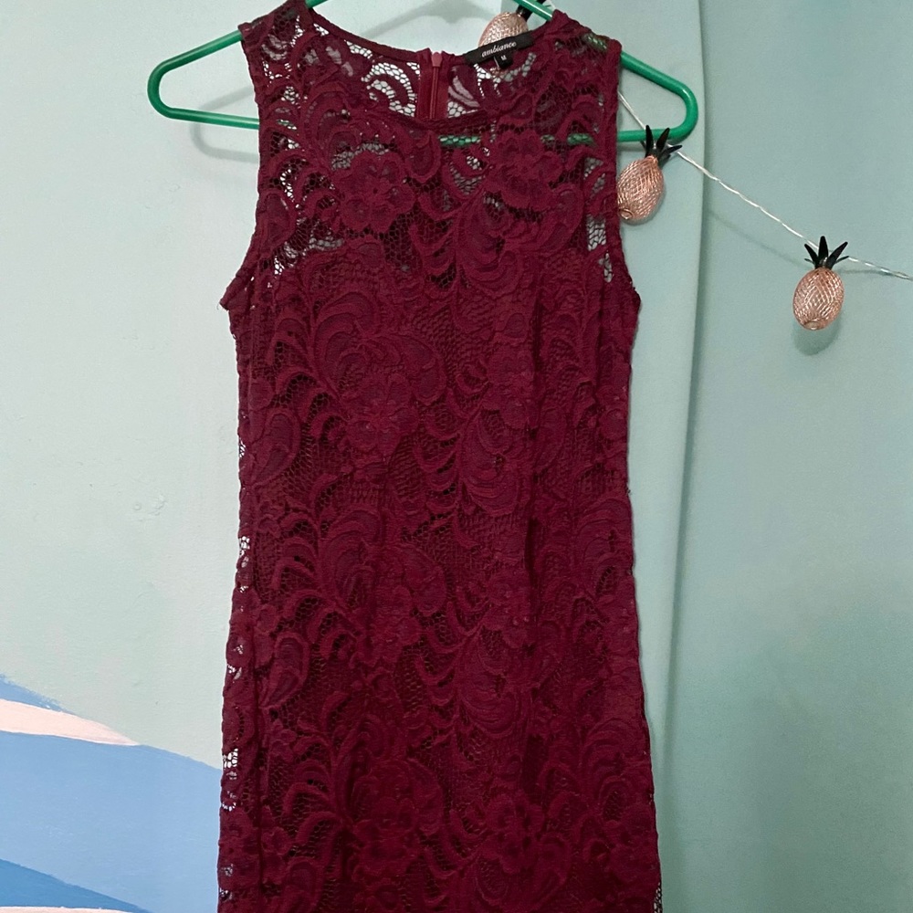 LACY MINI DRESS